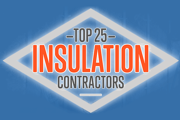 Award Badge for Top 25 Insulation Contractors
