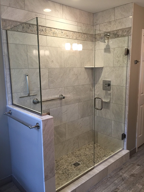 Installing Hinged Shower Doors In Kansas City